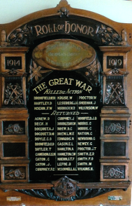 ww1 honour roll